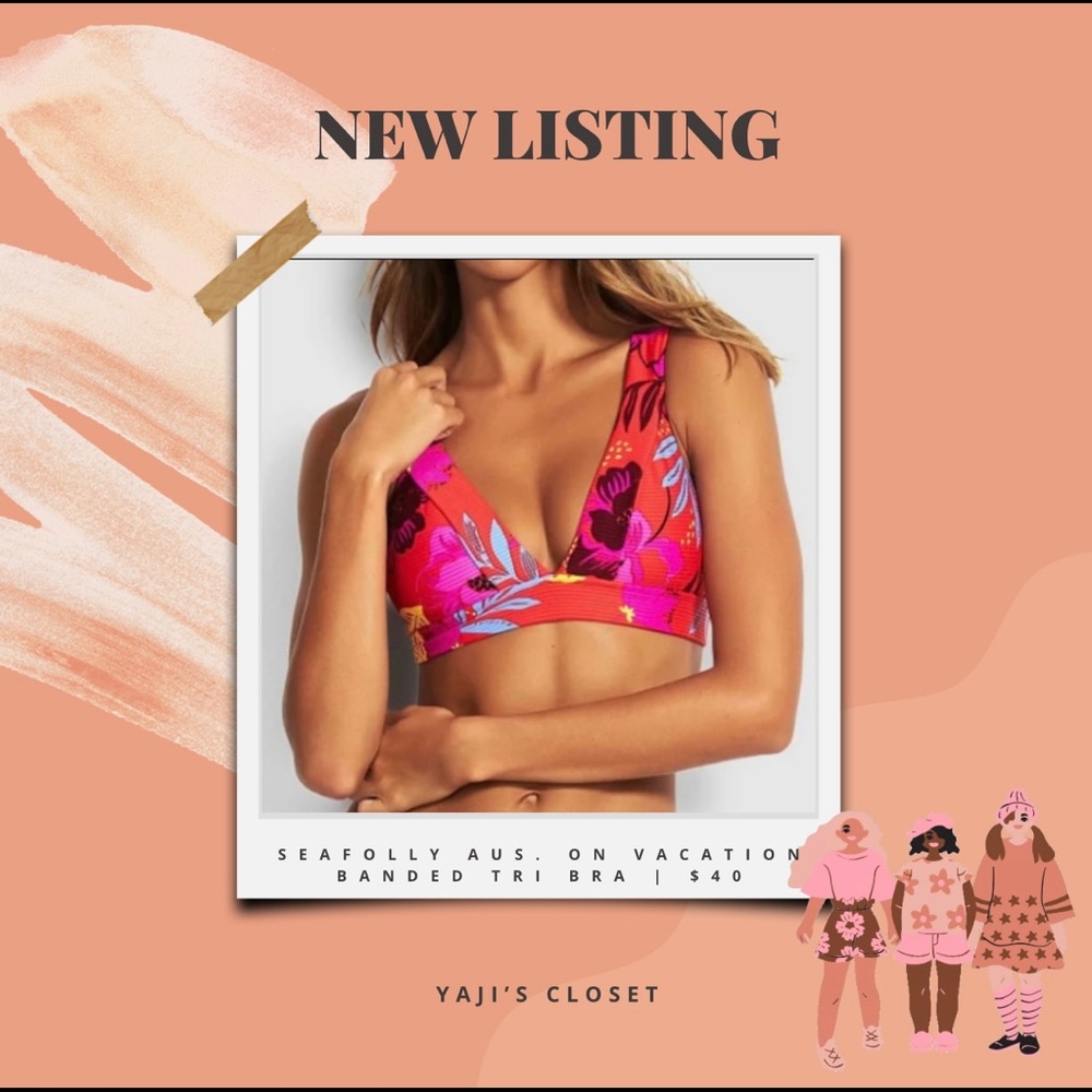 SEAFOLLY AUSTRALIA On Vacation Banded Tri Bra